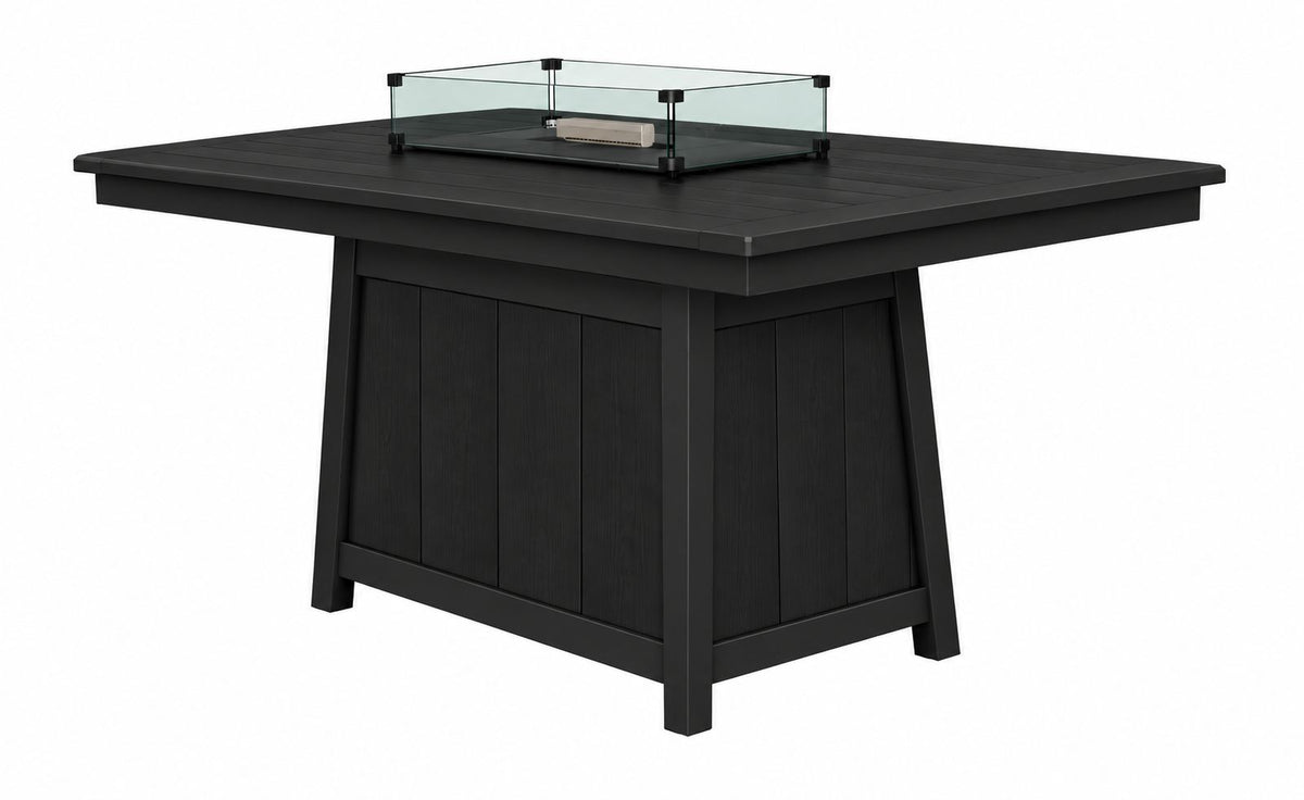 Crystal Large Fire Pit Bar Table - B