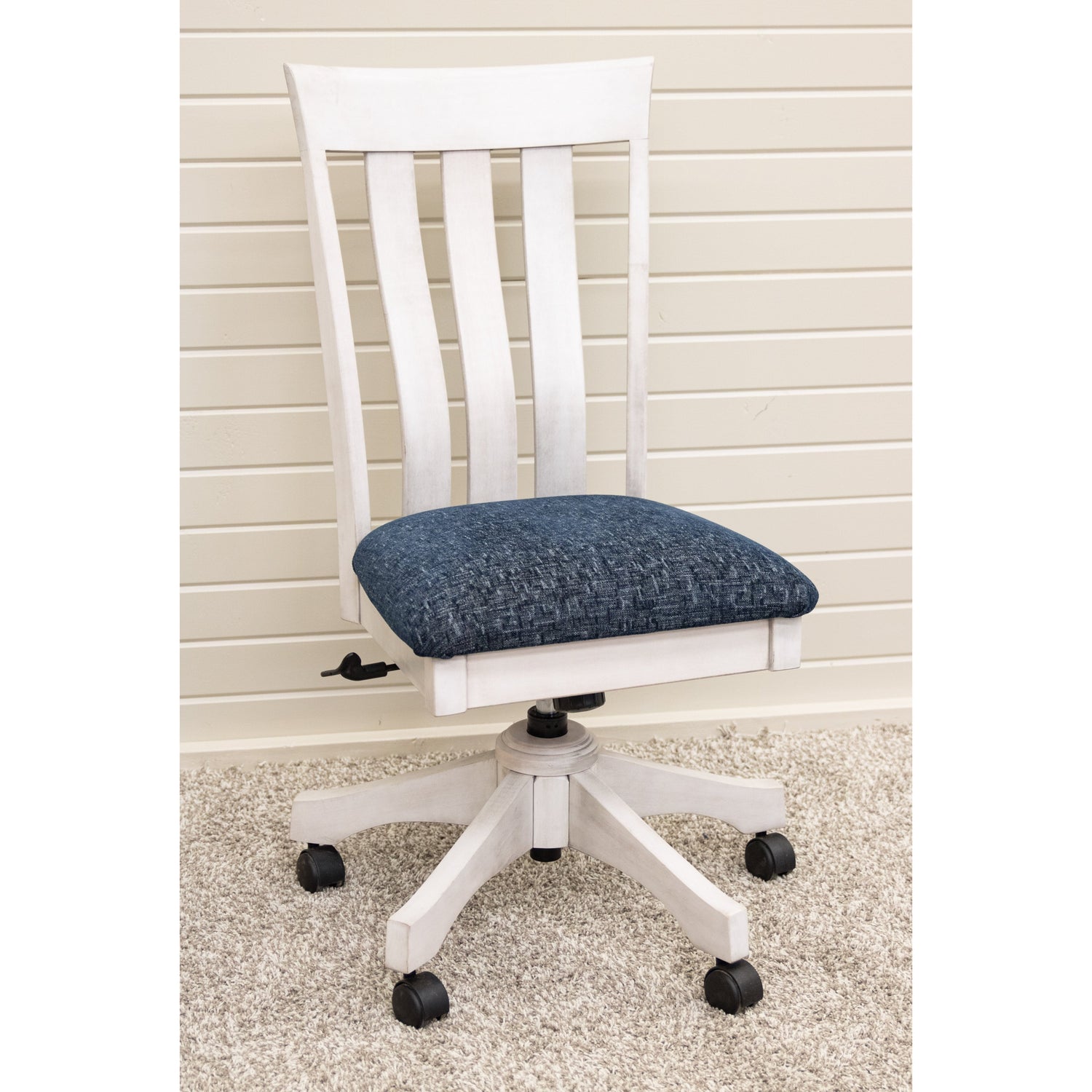 Curlew Maple Wood Office Chair with Fabric Seat | AV