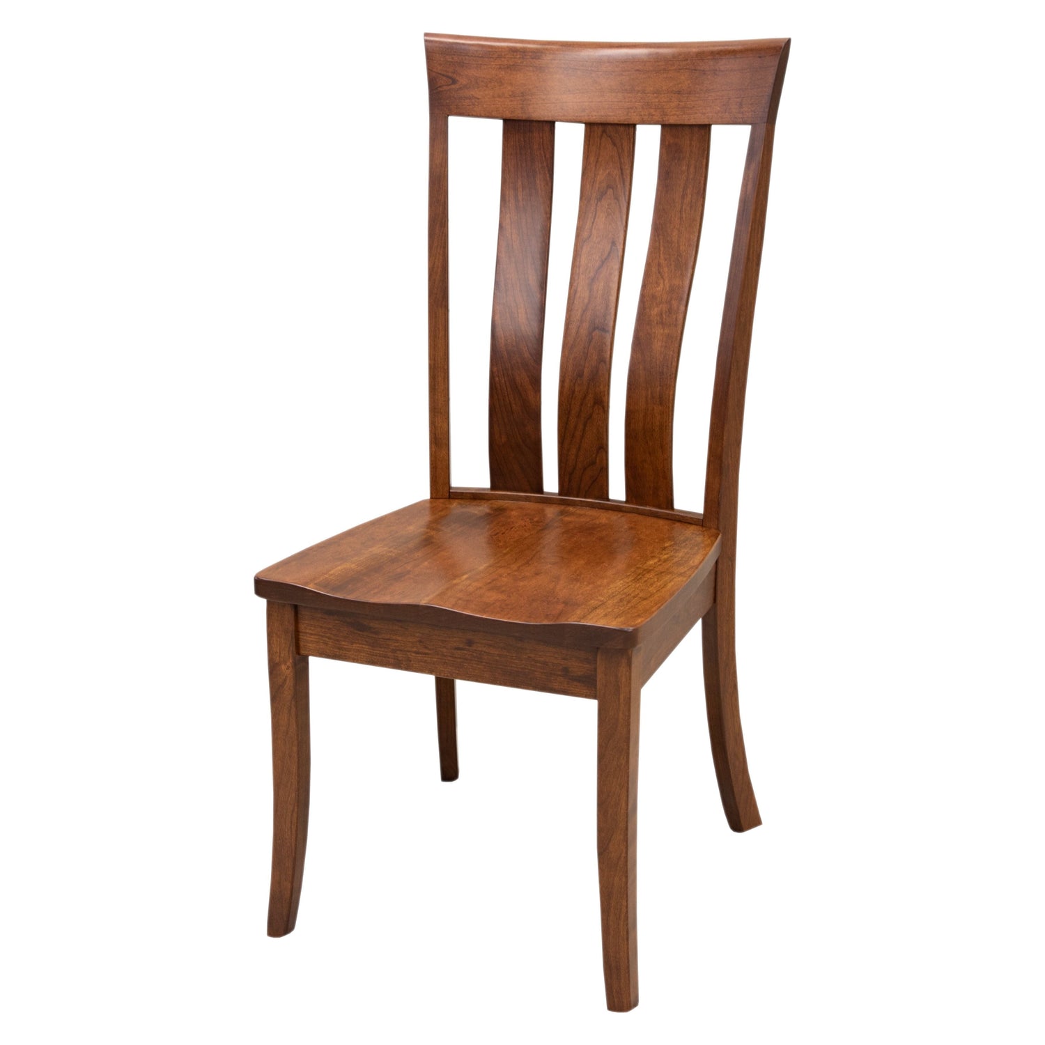Curlew Cherry Wood Side Dining Chair | MC