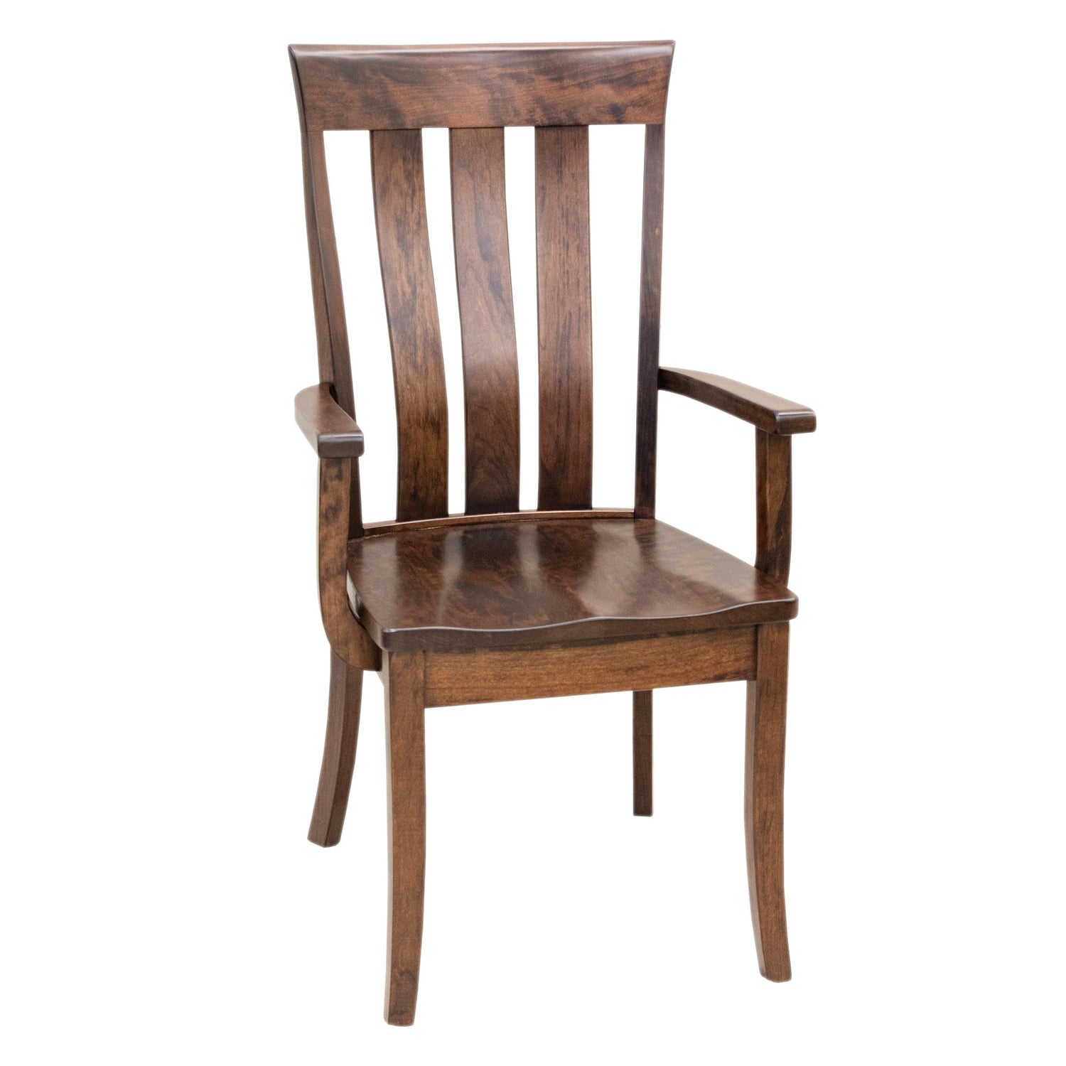 Curlew Cherry Wood Arm Dining Chair | ASB