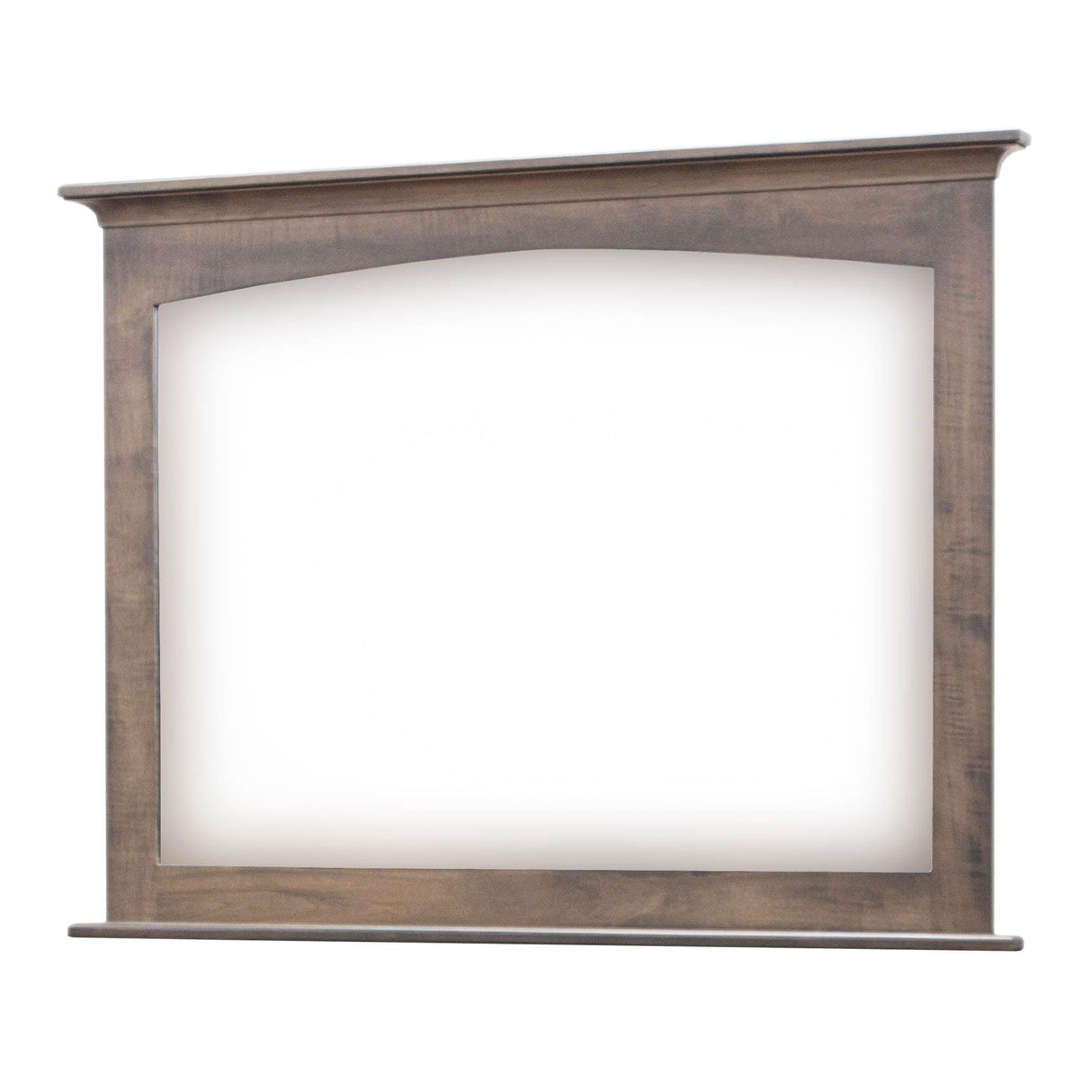 Mission Maple Wood Arched Dresser Mirror | SP