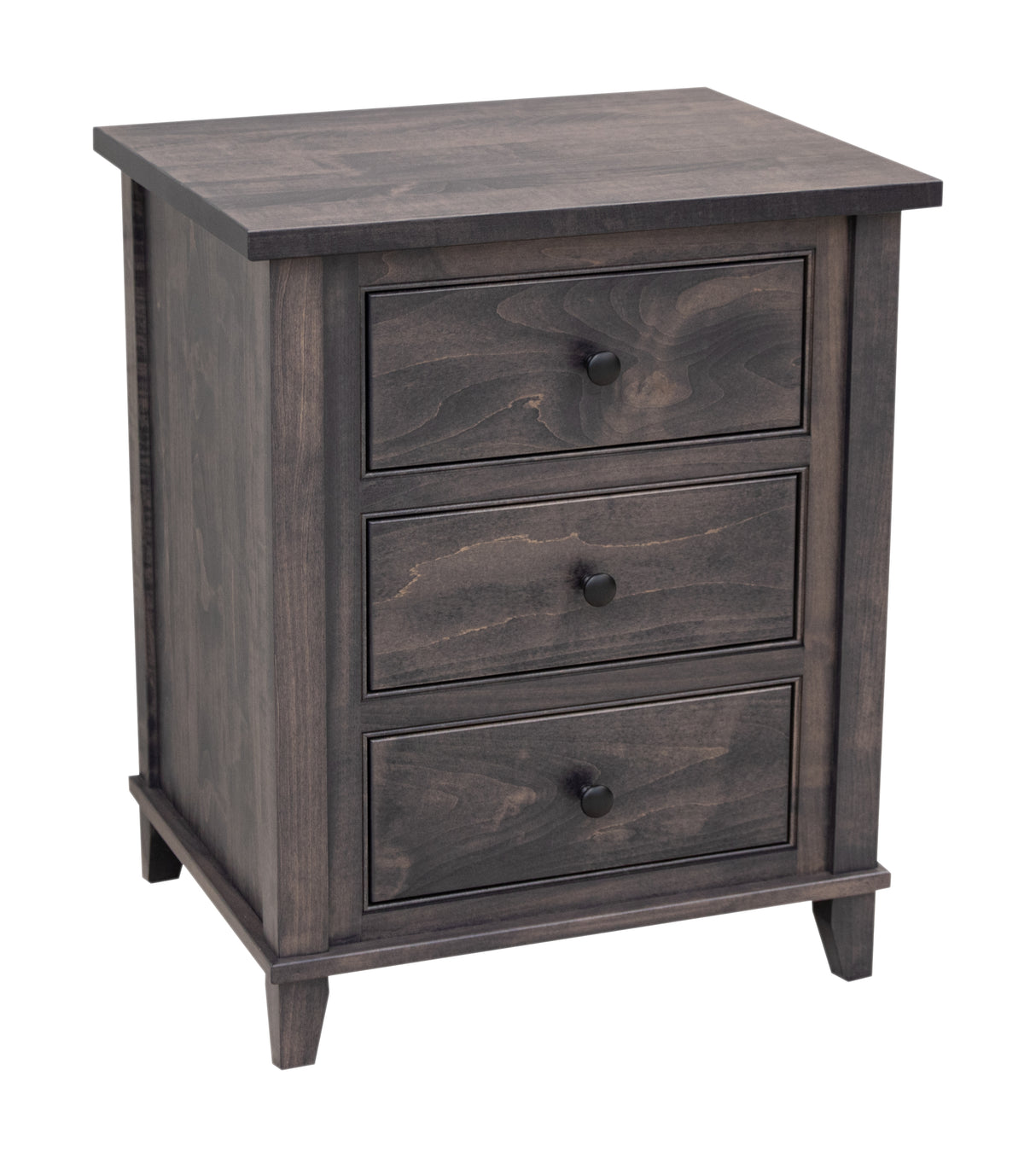 Denali 3-Drawer Nightstand