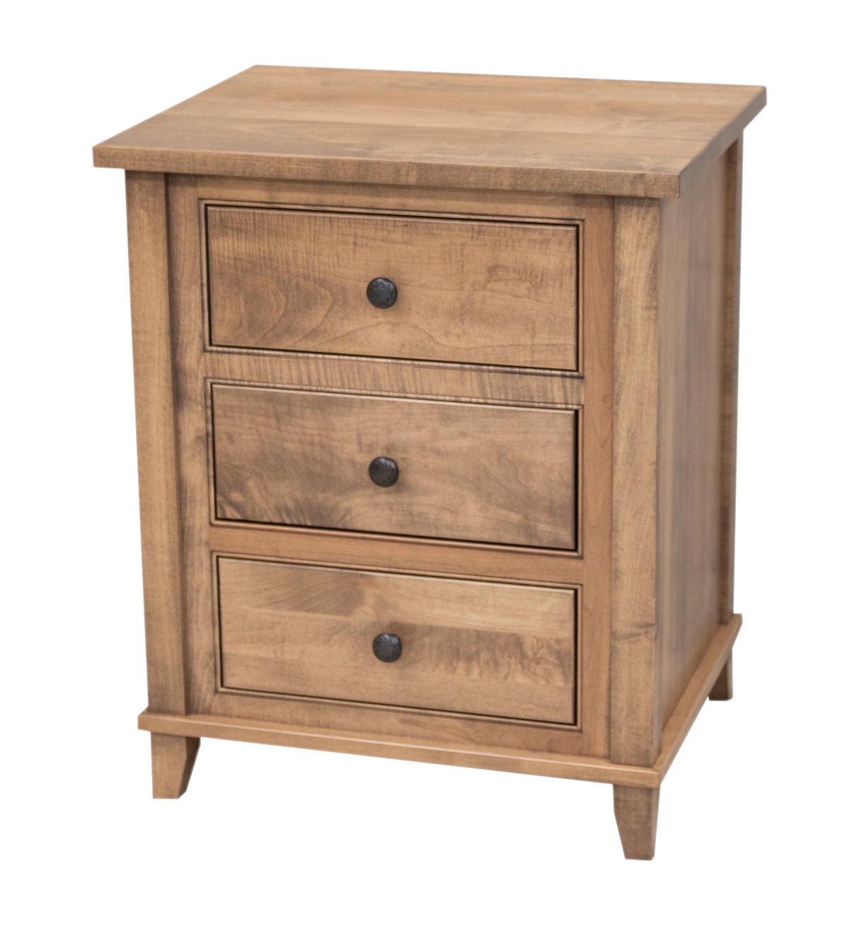 Denali 3-Drawer Nightstand
