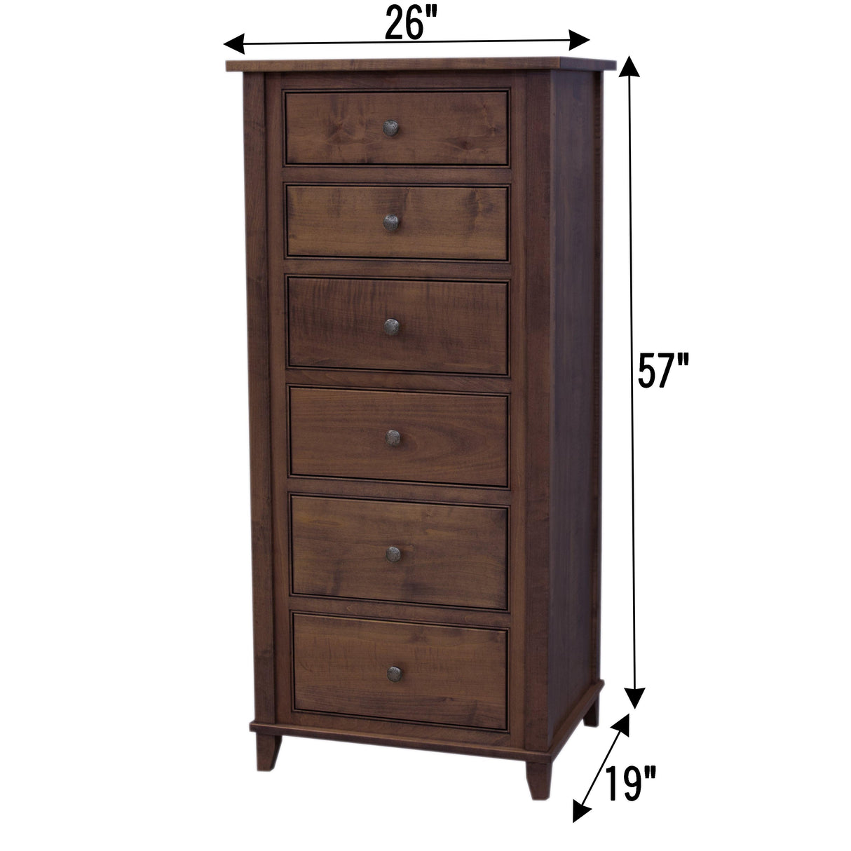 Denali 6-Drawer Lingerie Dresser