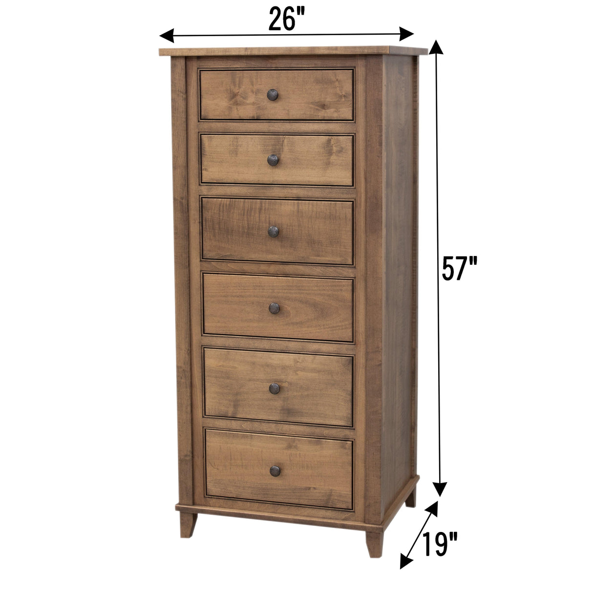Denali 6-Drawer Lingerie Dresser