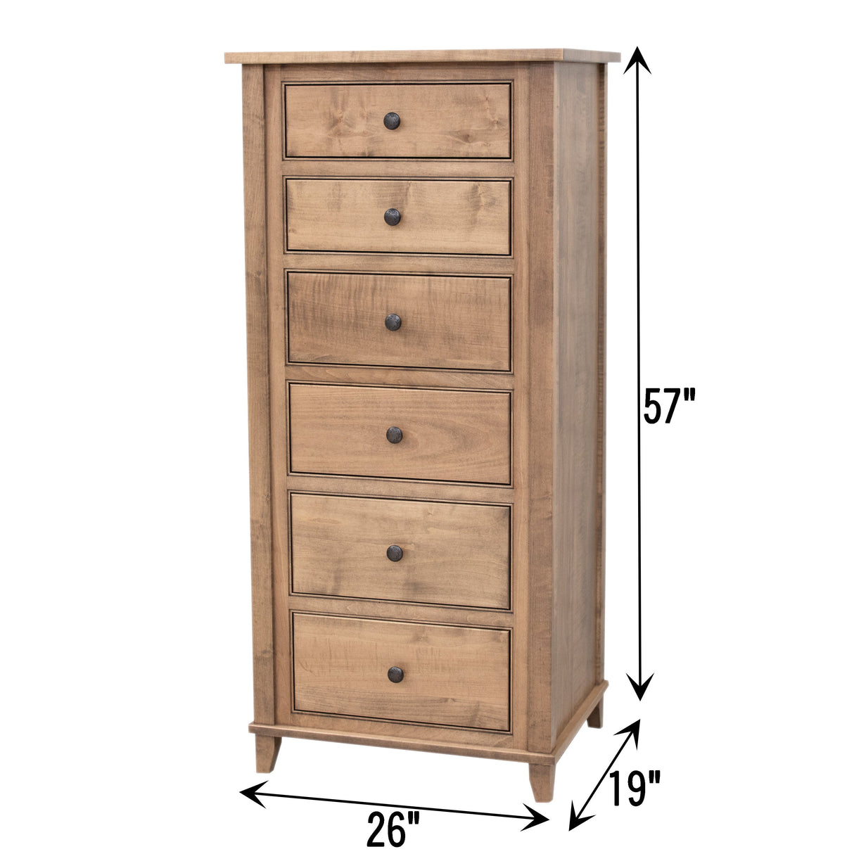 Denali 6-Drawer Lingerie Dresser
