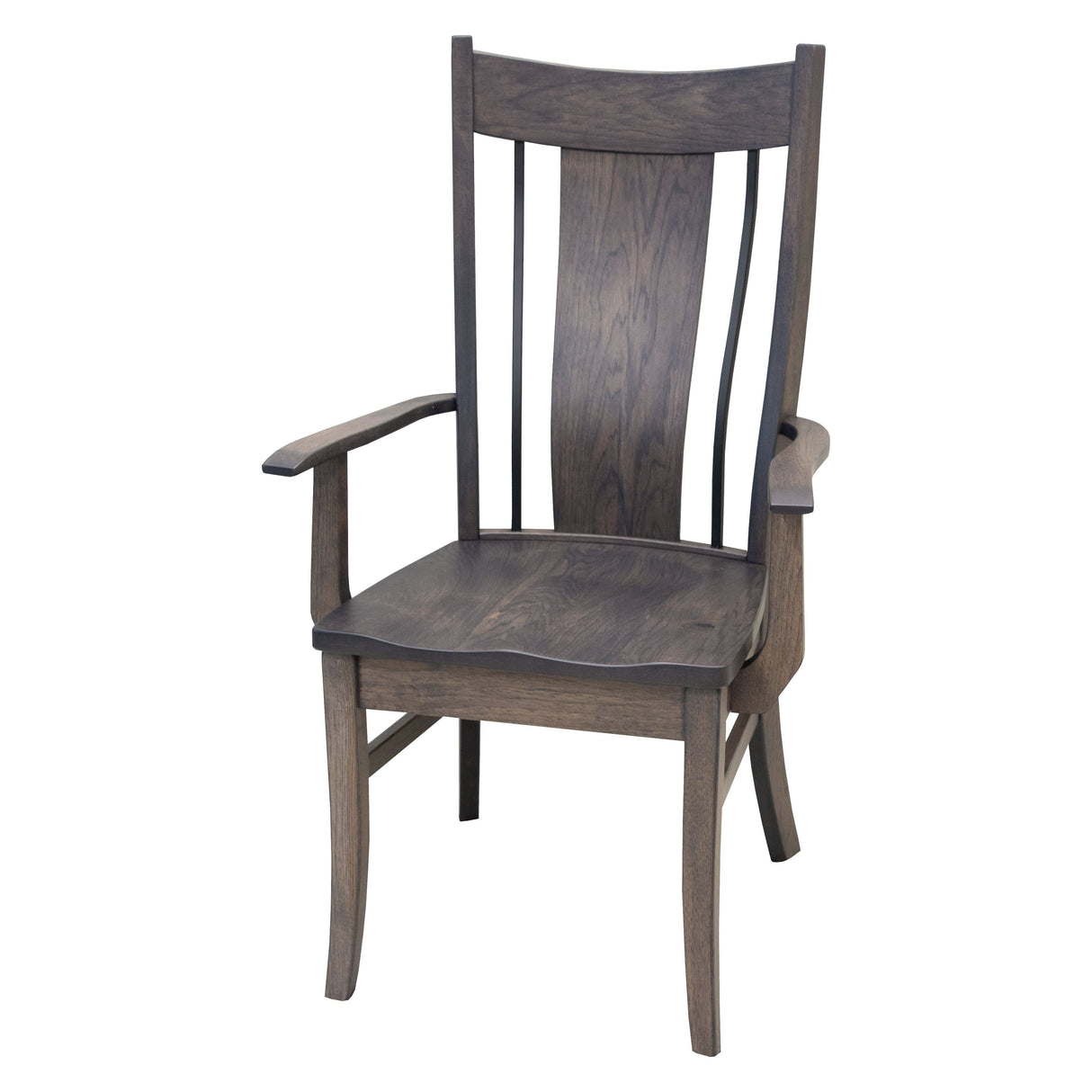 Eagle Hickory Wood Arm Dining Chair | GS