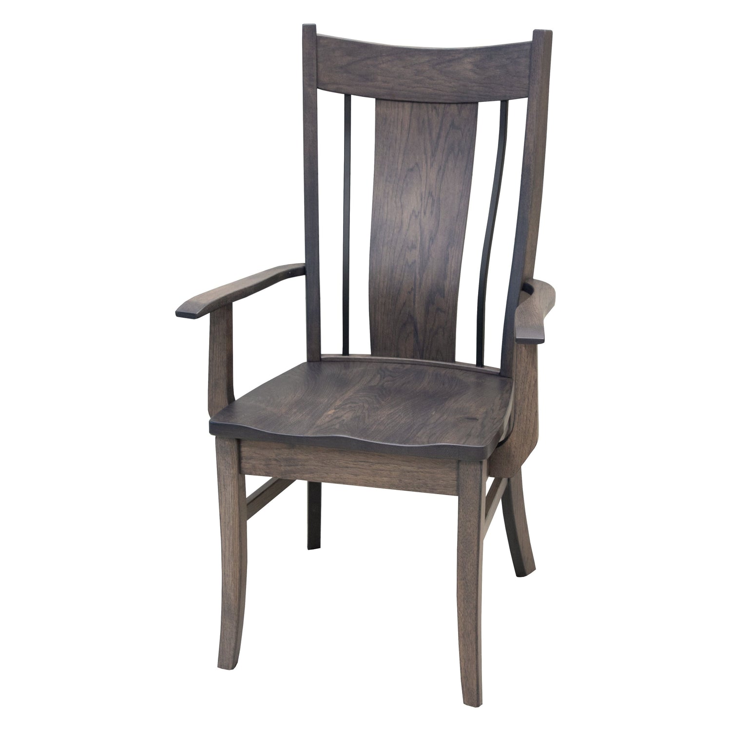 Eagle Hickory Wood Arm Dining Chair | GS