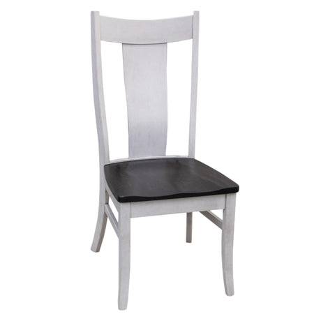Eagle White & Wood Side Dining Chair | M-AV&GS