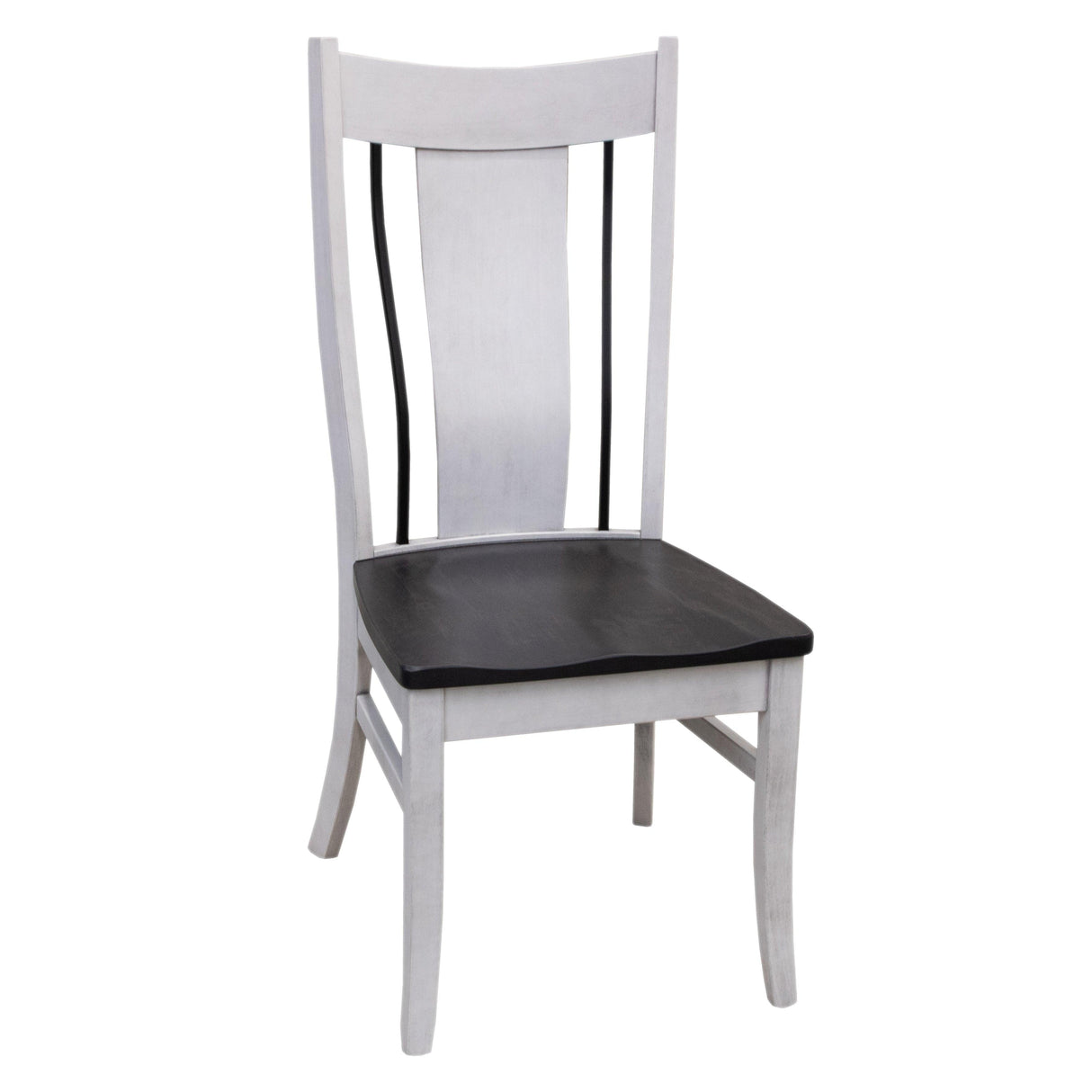 Eagle White & Wood Side Dining Chair | M-AV&GS