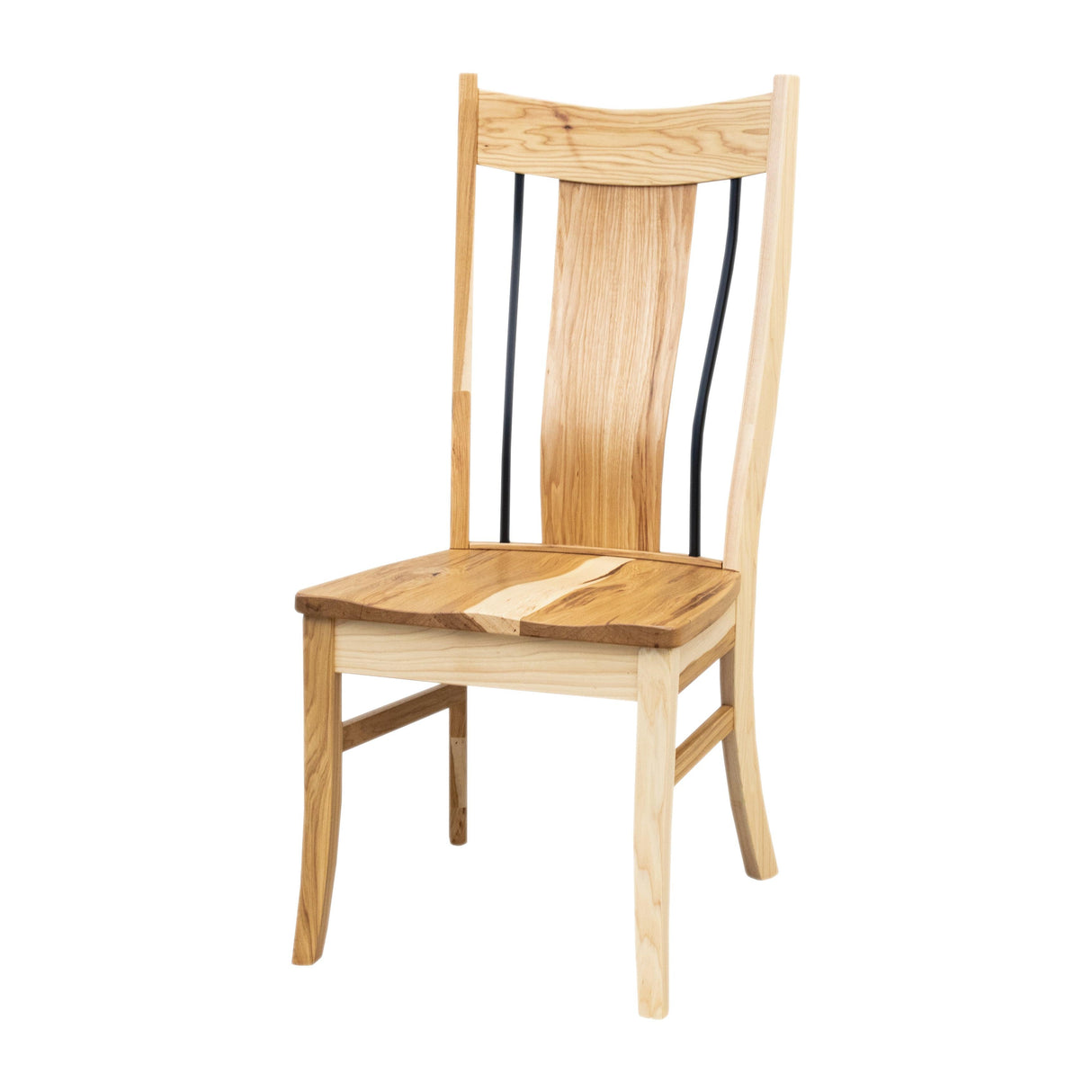 Eagle Hickory Wood Side Dining Chair | NAT