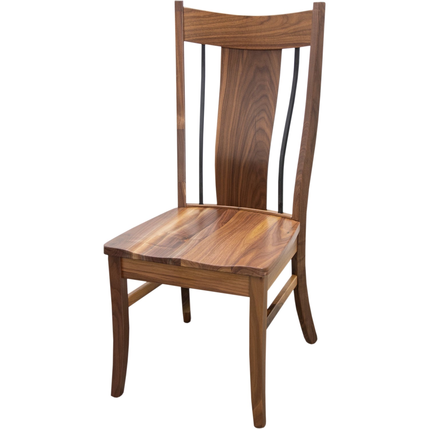 Eagle Walnut Wood Side Dining Chair | NAT