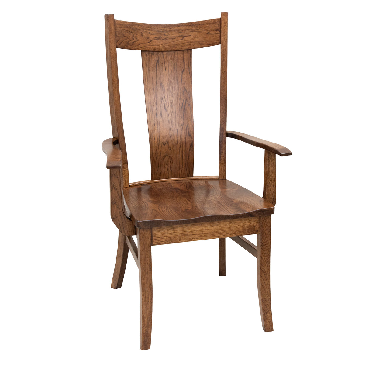 Eagle Hickory Wood Arm Dining Chair | ASB