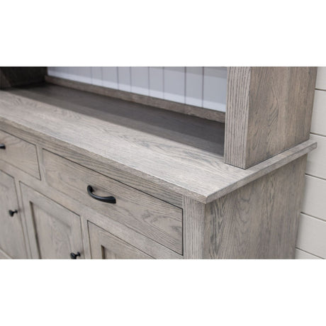 Easton Shaker White Oak Wood Hutch | GRB