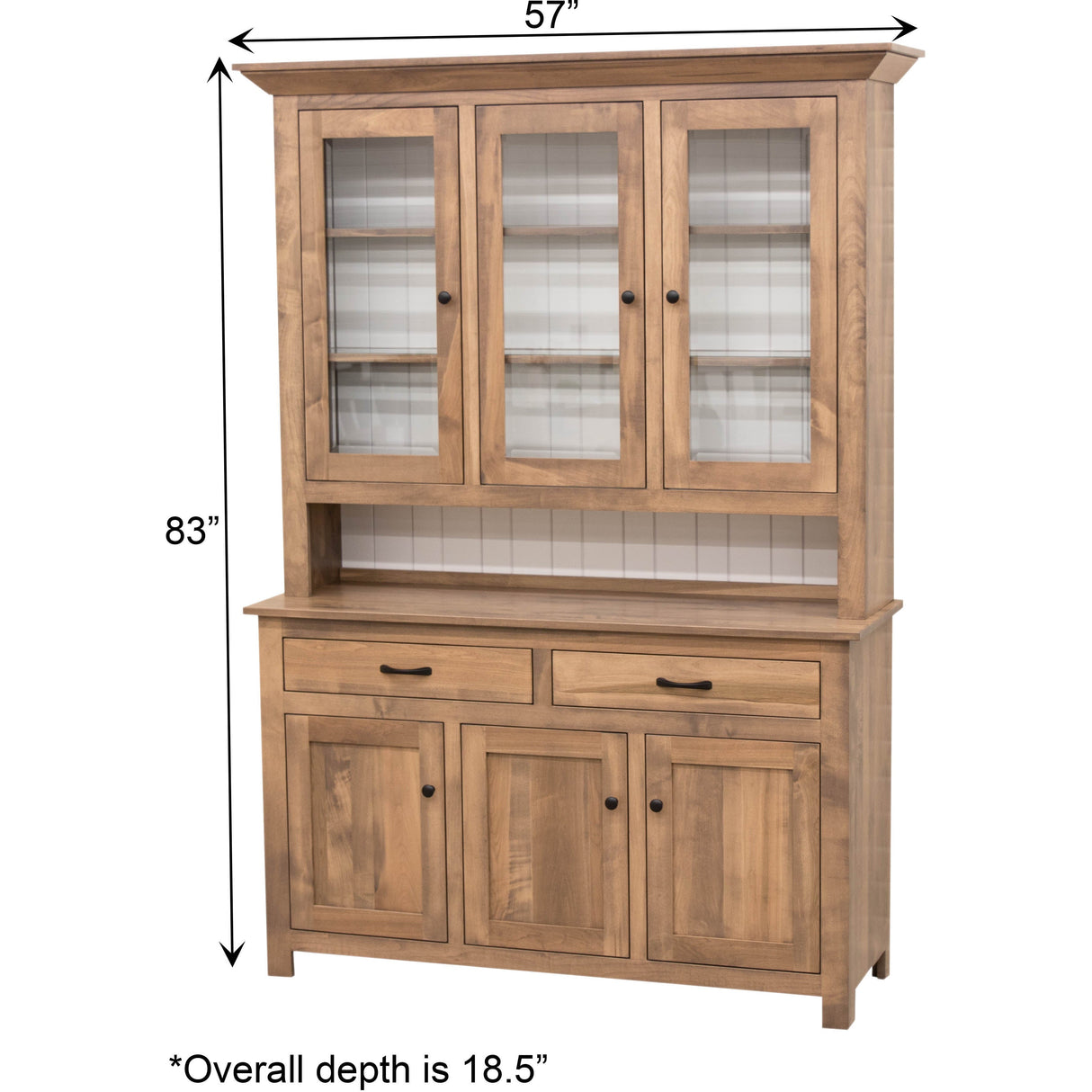 Easton Shaker Maple Wood Hutch | WB&DW