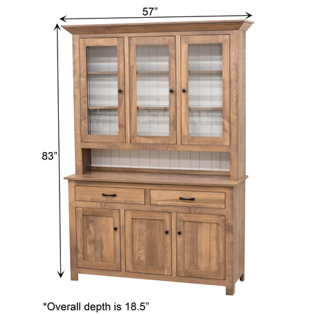 Easton Shaker Maple Wood Hutch | HC