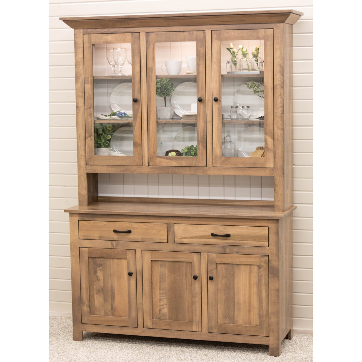 Easton Shaker Maple Wood Hutch | WB&DW