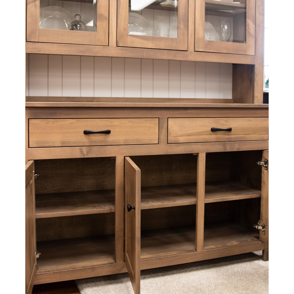 Easton Shaker Maple Wood Hutch | WB&DW