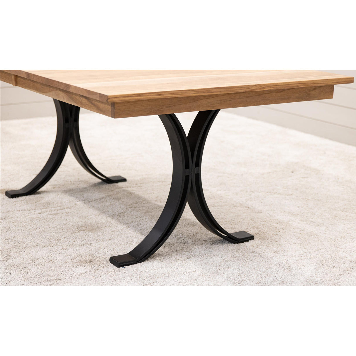 Eclipse Hickory Wood Extending Dining Table | WB