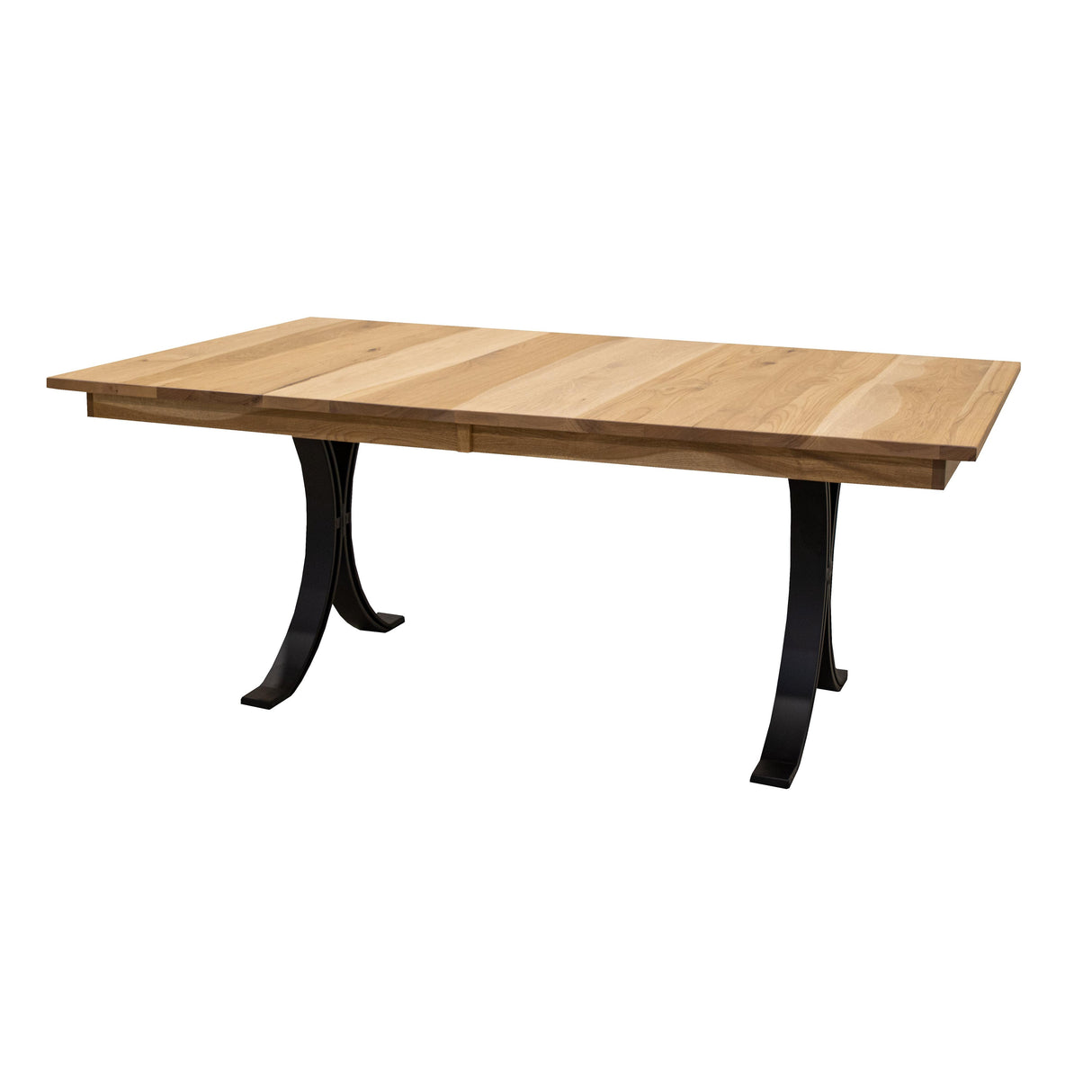 Eclipse Hickory Wood Extending Dining Table | WB