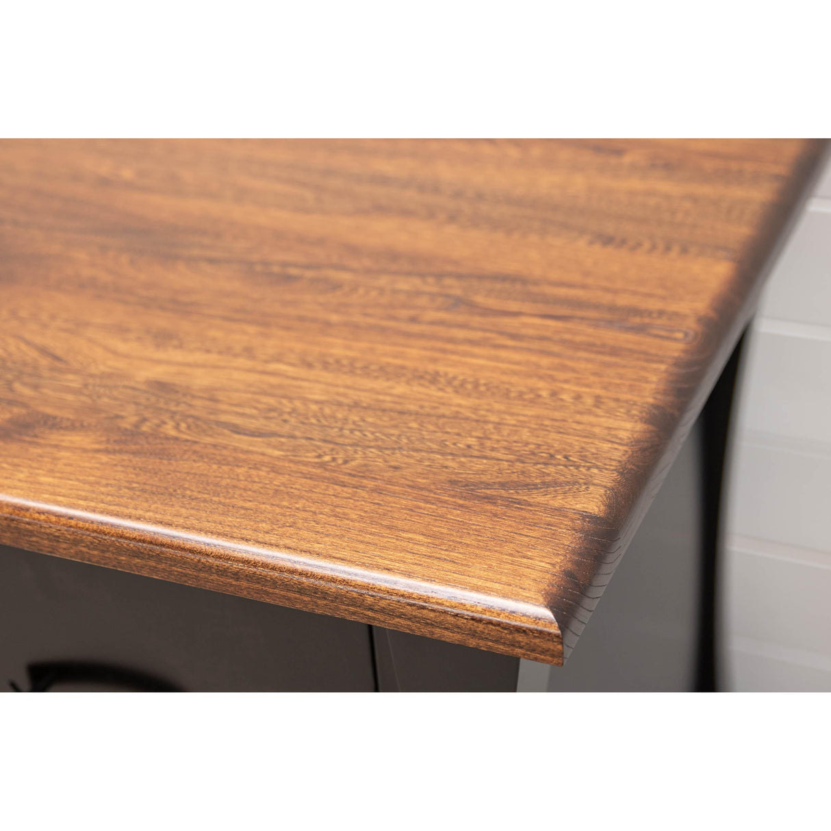 Brooklyn Black & Elm Wood 2-Drawer File Cabinet | M-EB&E-MC