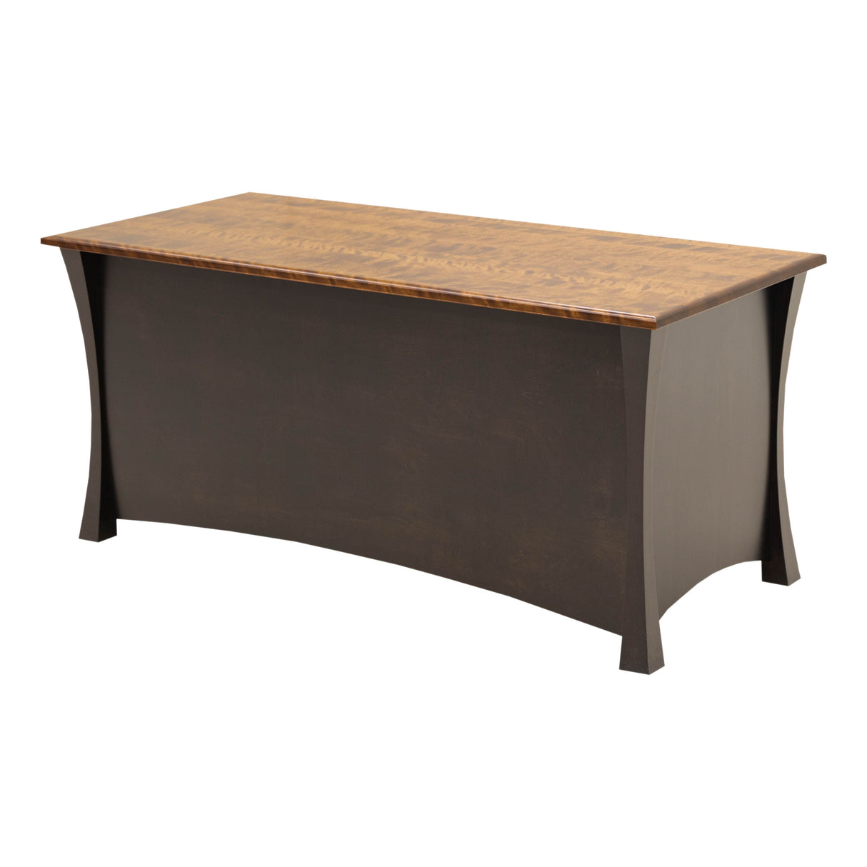 Brooklyn Black & Wood Executive Desk | M-EB&BIR-ASB