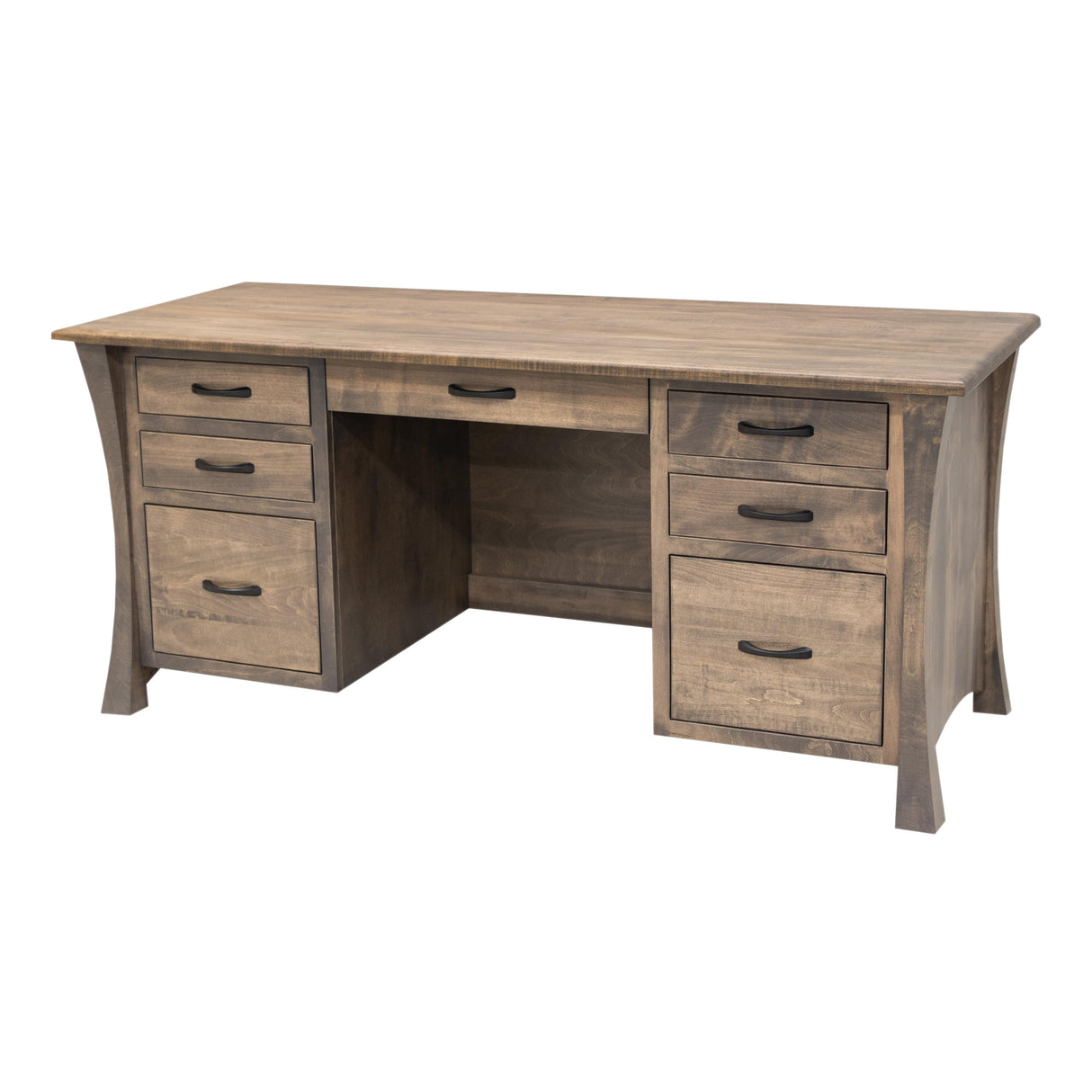 Brooklyn Maple Wood Executive Desk | SP