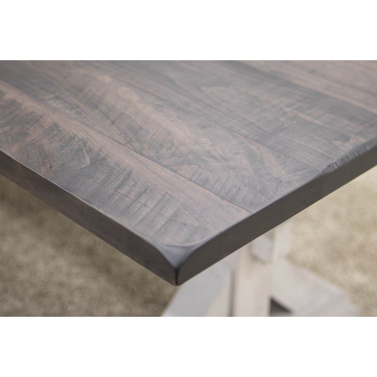 Farmhouse Trestle White & Wood Dining Table | M-AV&GS