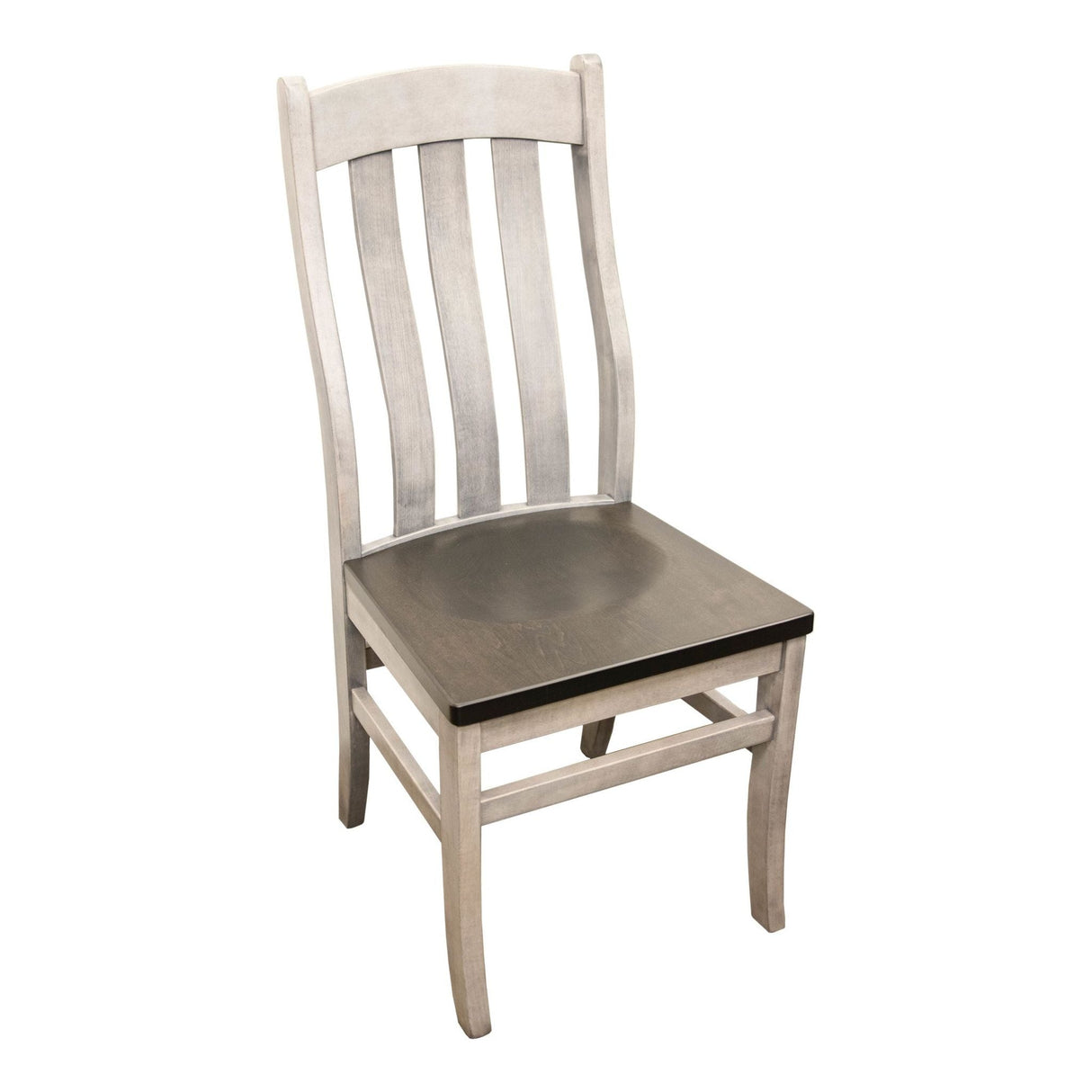 Fostoria White & Wood Side Dining Chair | M-AV&GS