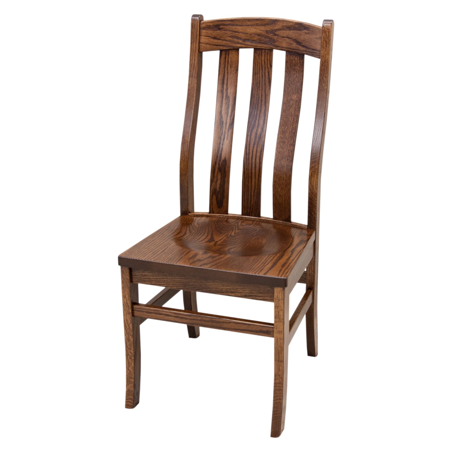 Fostoria Oak Wood Side Dining Chair | ASB