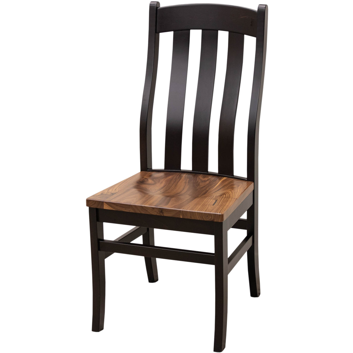 Fostoria Black & Wood Side Dining Chair | M-EB&W-NAT