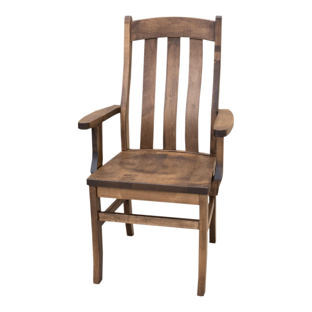 Fostoria Maple Wood Arm Dining Chair | CO