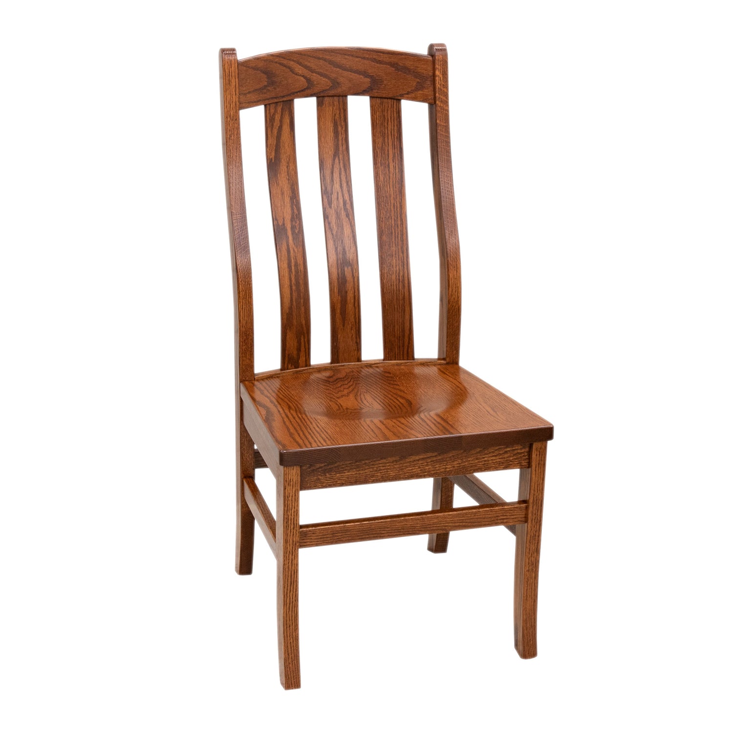 Fostoria Oak Wood Side Dining Chair | MC