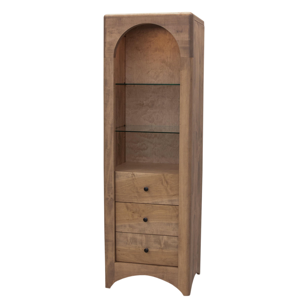 Gilmore Solid Maple Wood Bookcase | CO