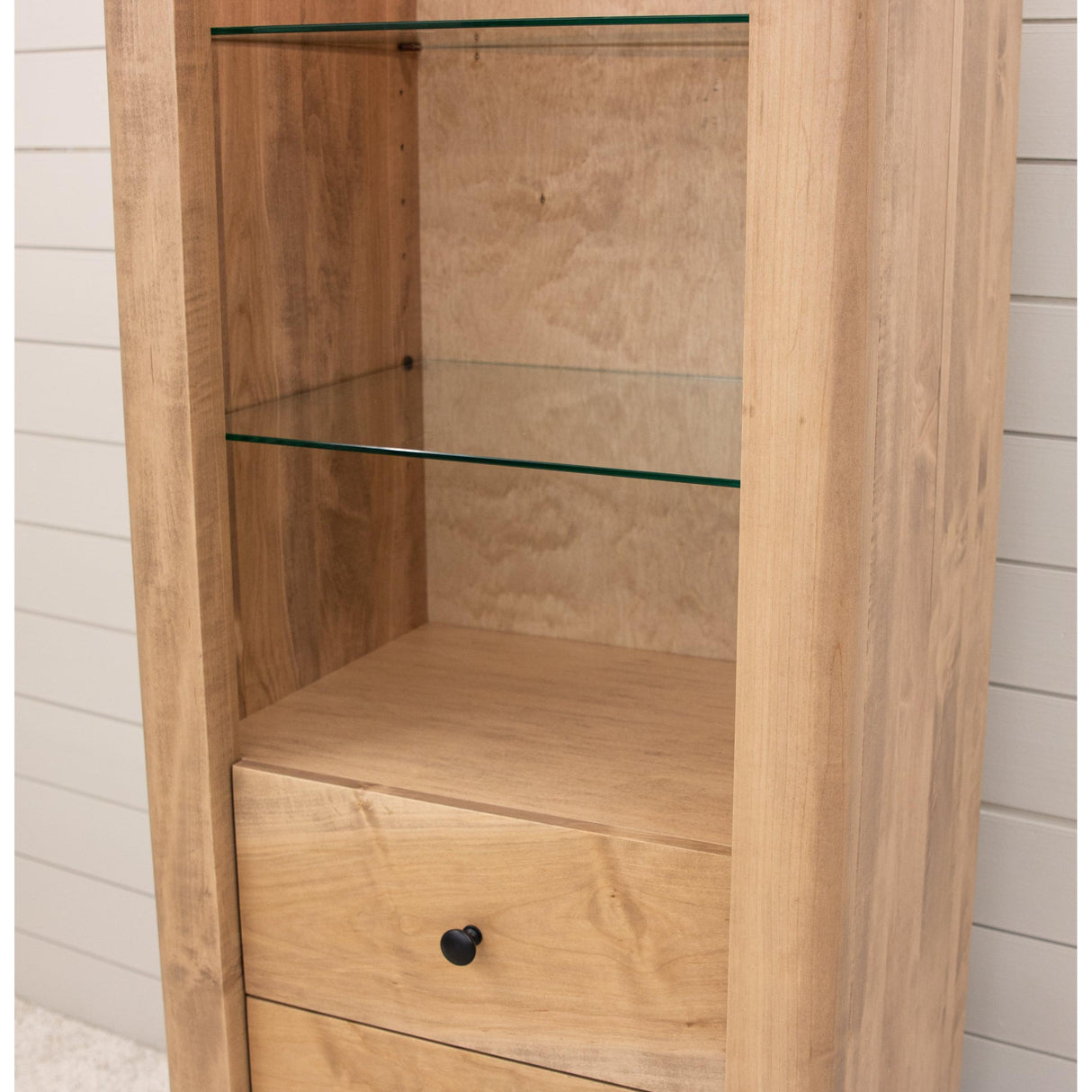 Gilmore Solid Maple Wood Bookcase | WB
