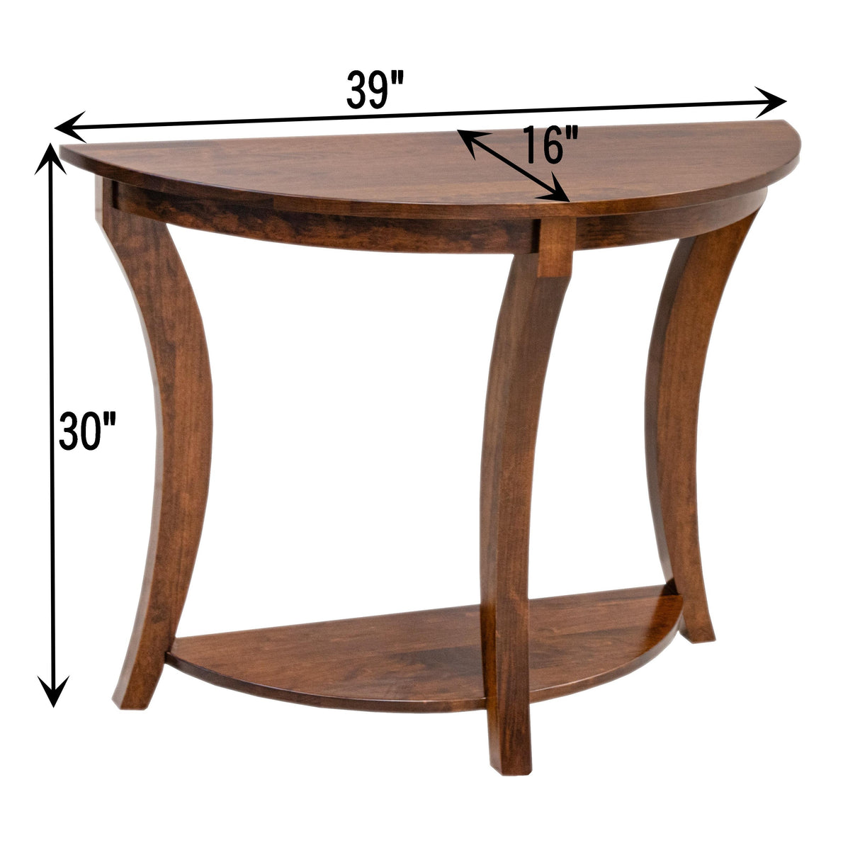 Half Moon Foyer Table