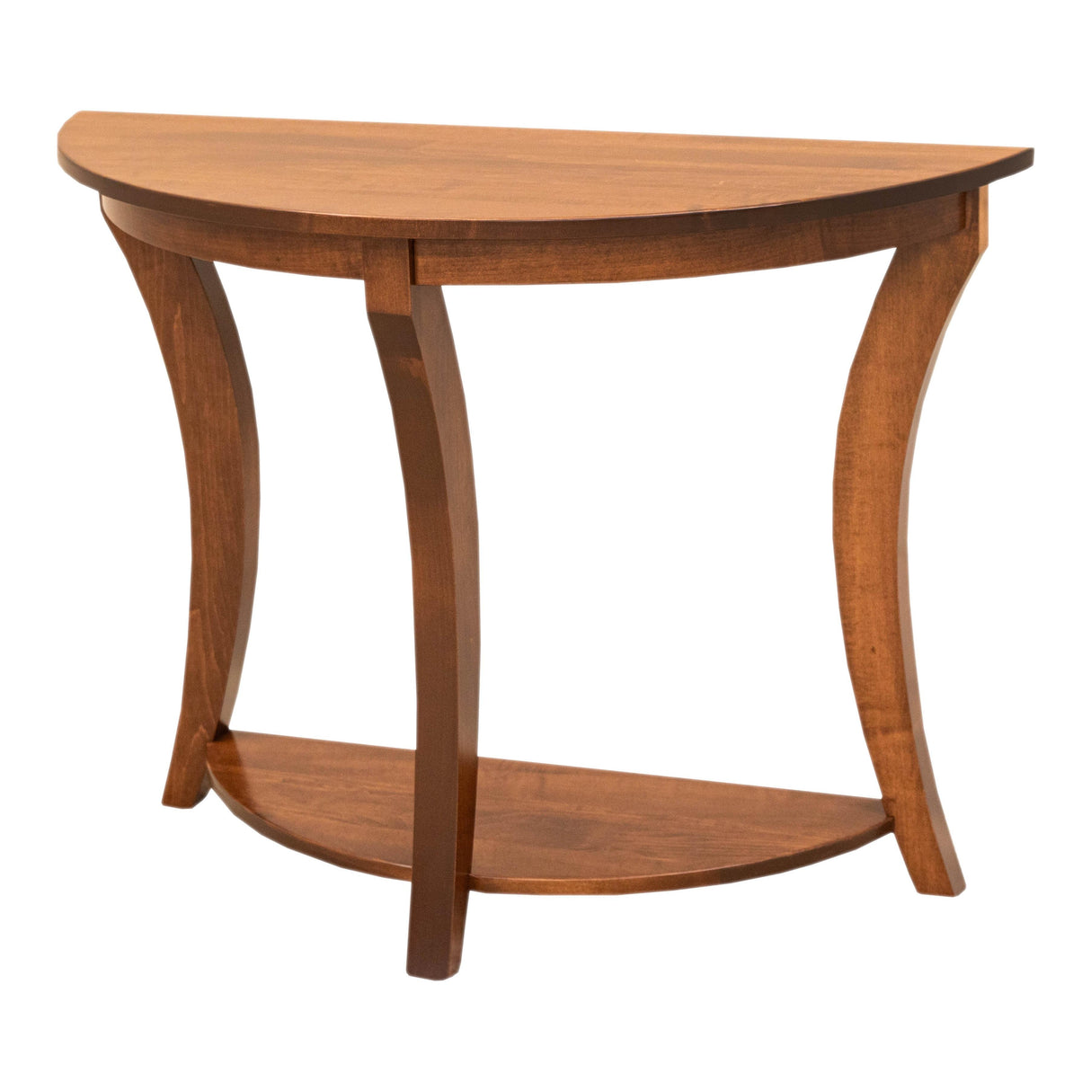 Half Moon Maple Wood Foyer Table | BOS