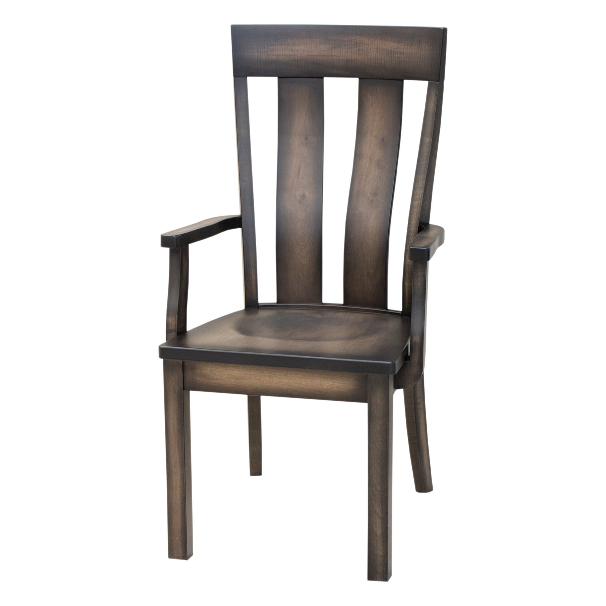 Hampton Maple Wood Arm Dining Chair | SP-Burn