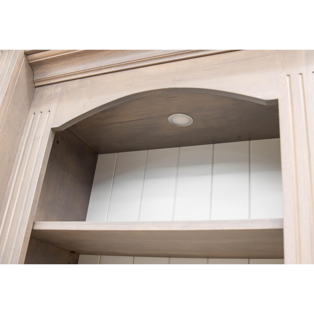 Hampton White & Wood Entertainment Center | M-VD&DW