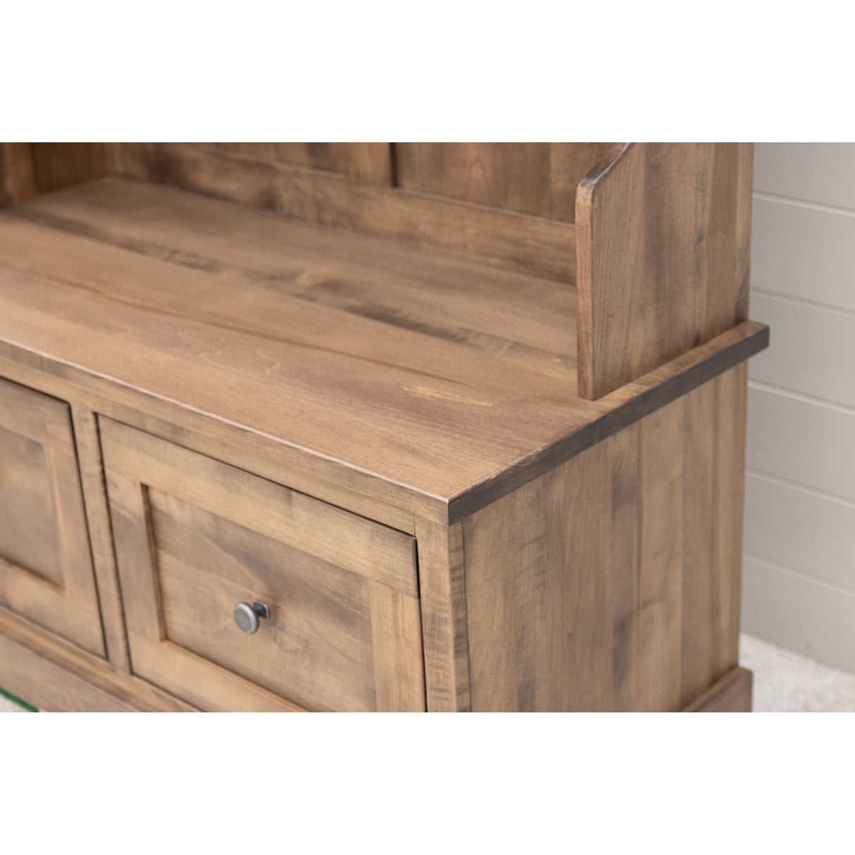 Hartford Maple Wood Hall Tree Bench | CO