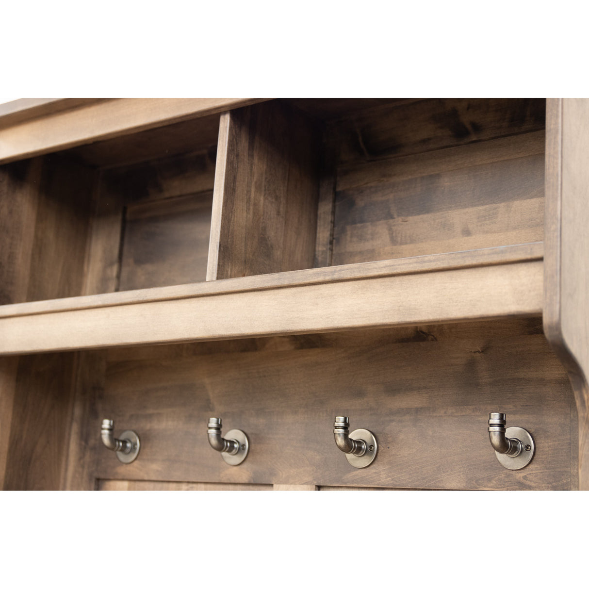 Hartford Maple Wood Hall Tree Bench | CO