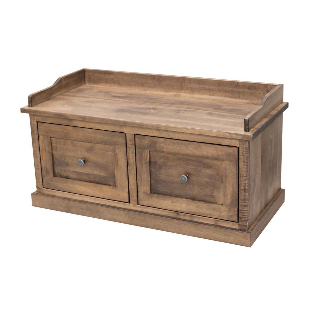 Hartford Maple Wood Mudroom Storage Bench | CO