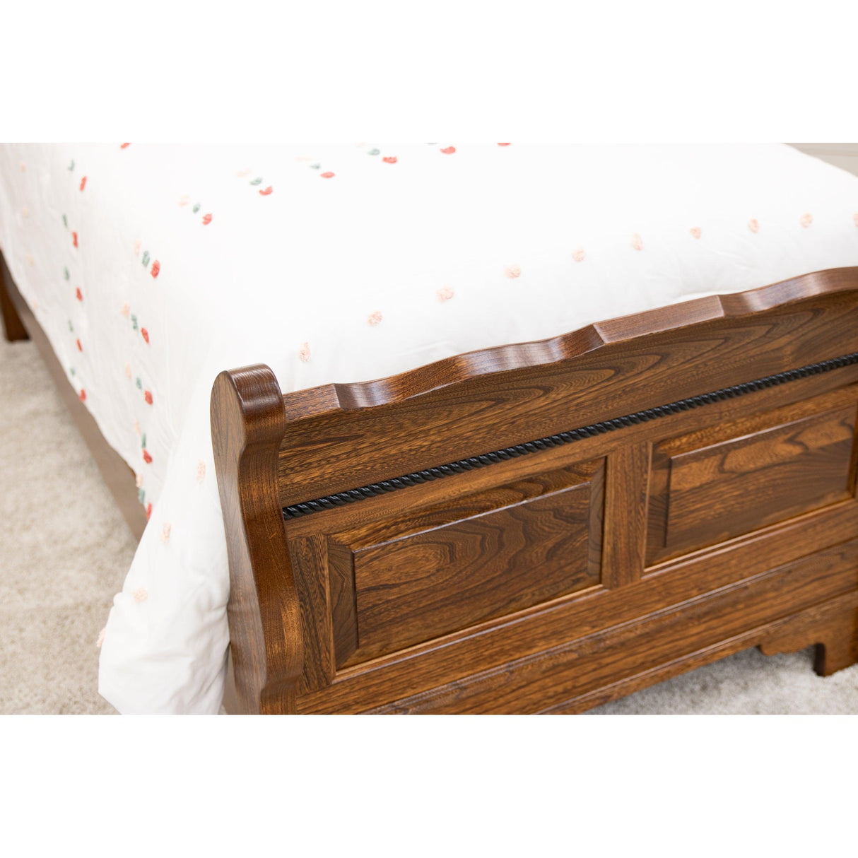 Heritage Sleigh Twin Bed