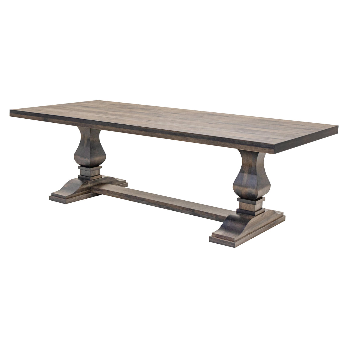 Hillside Hickory Wood Extending Dining Table | SB