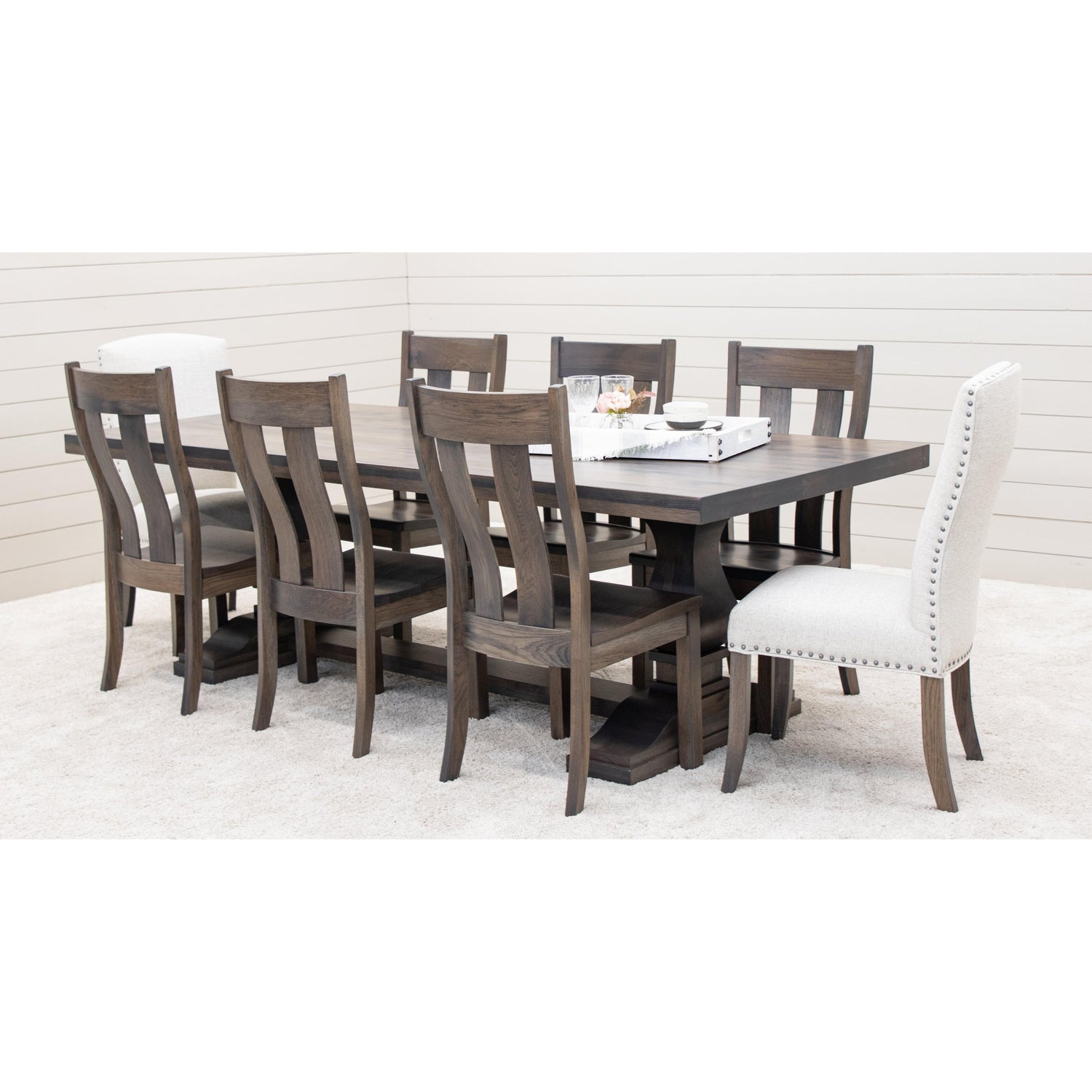 Urbana Hickory Wood Side Dining Chair | SB