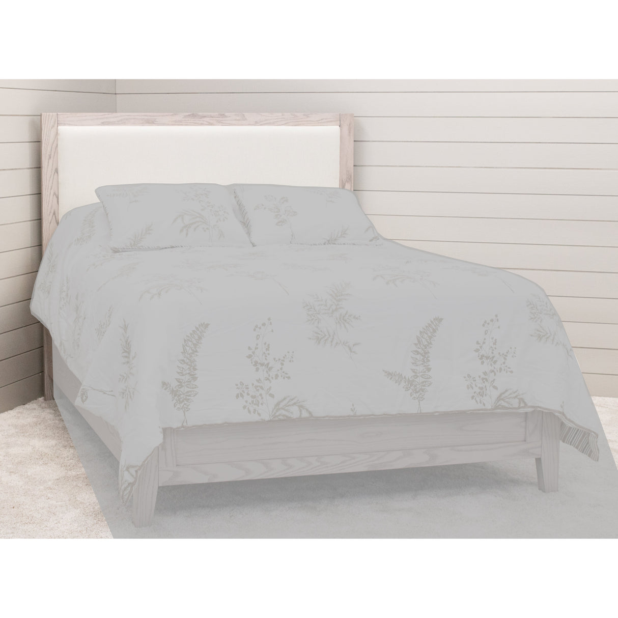 Hilton Solid Wood Upholstered Headboard Only