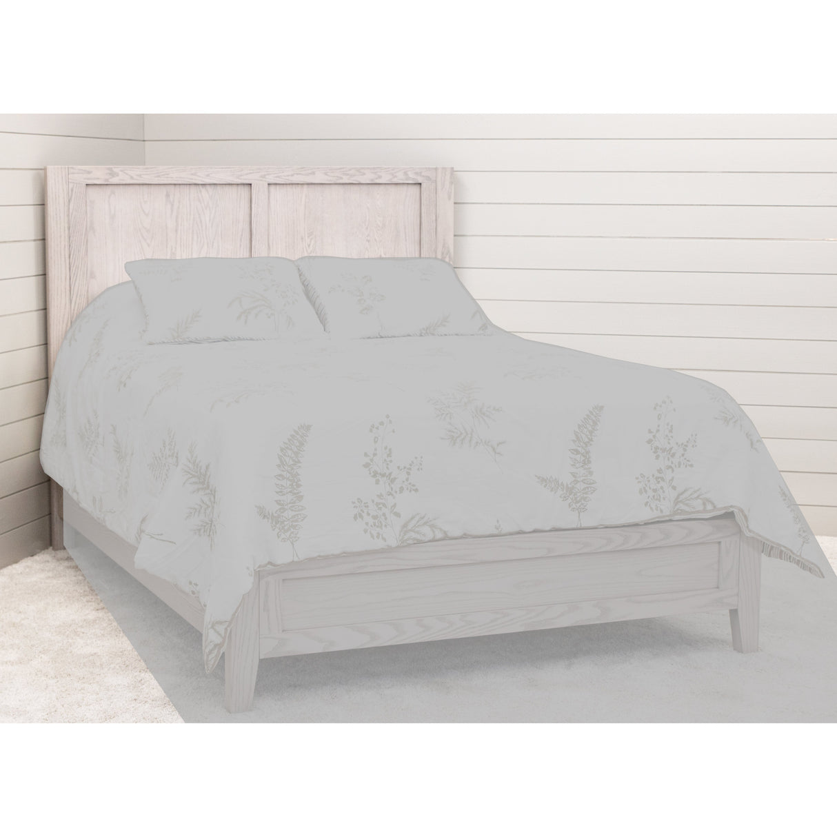 Hilton Solid Wood Panel Headboard Only