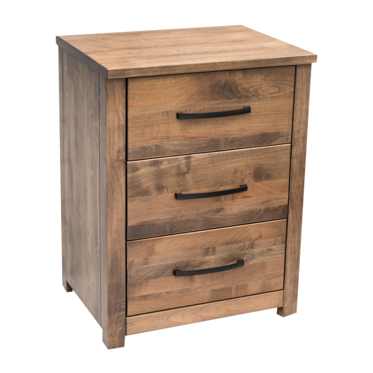 Hudson 3-Drawer Nightstand