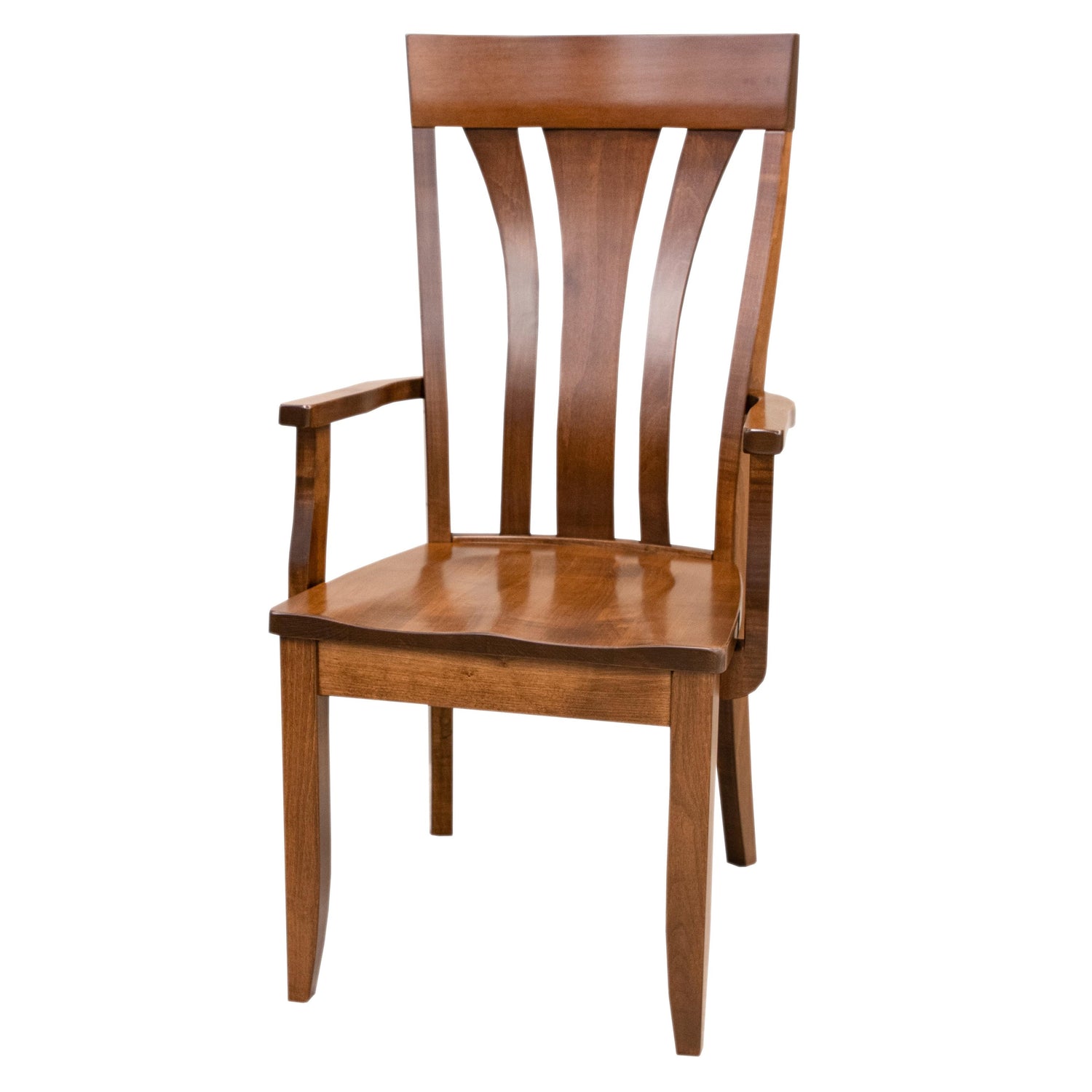Hudson Maple Wood Arm Dining Chair | BOS