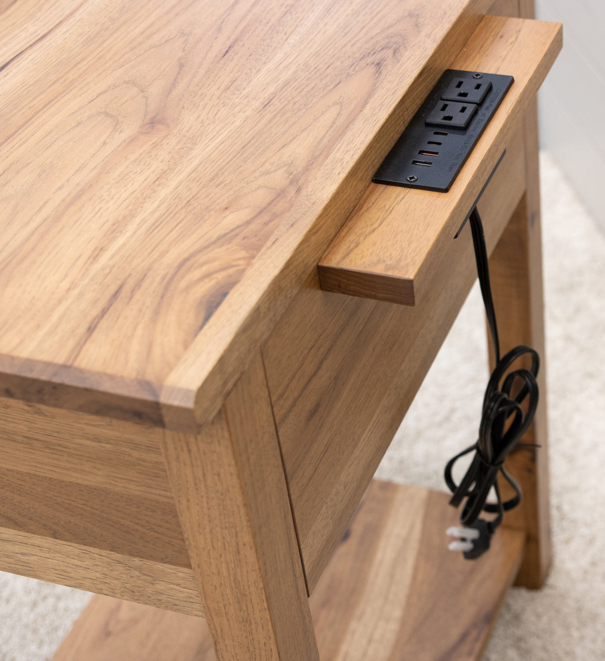 Jackson 3-Drawer Nightstand